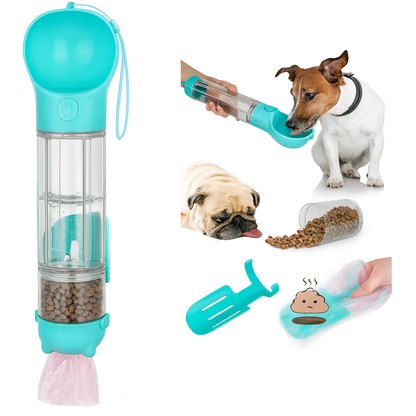Botella multiuso 4 en 1 para tu mascota